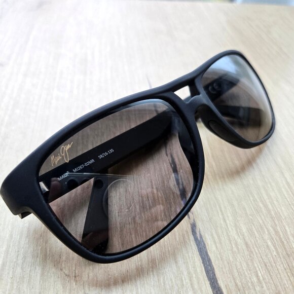 Maui Jim Waterways MJ267-02MR Matte Black Polarized Sunglasses - Picture 9 of 9